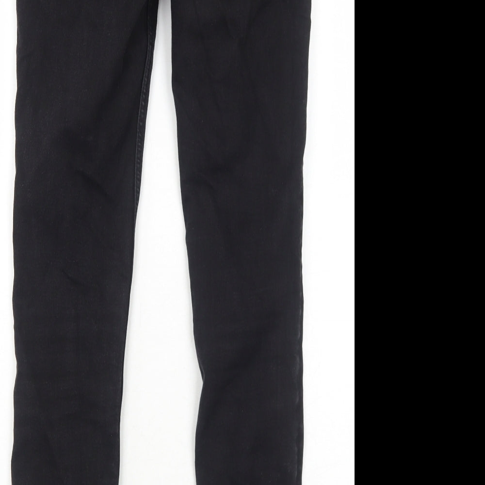 Womens UK Size 8 Marks and Spencer Regular Fit Skinny Black Jeans