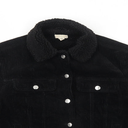 Womens UK Size 6 Topshop Black Jacket