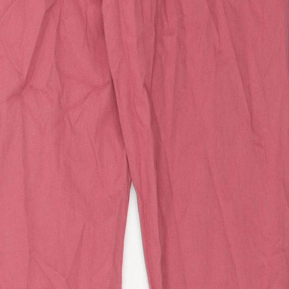 Mens UK Size 38 in BC London Regular Fit  Pink Trousers
