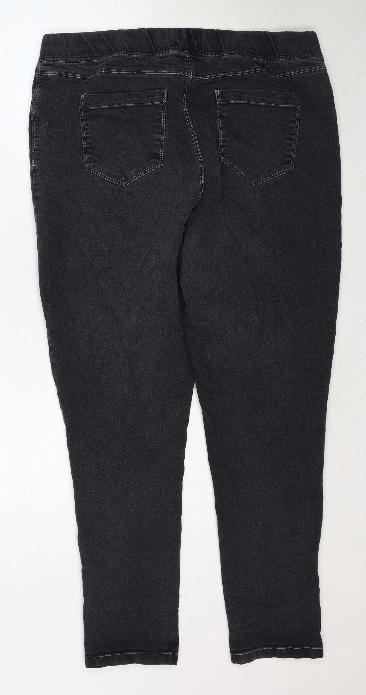 Boutique Belle Womens Black Cotton Jegging Jeans Size 10 Regular