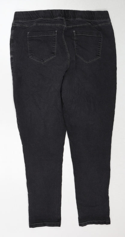 Boutique Belle Womens Black Cotton Jegging Jeans Size 10 Regular