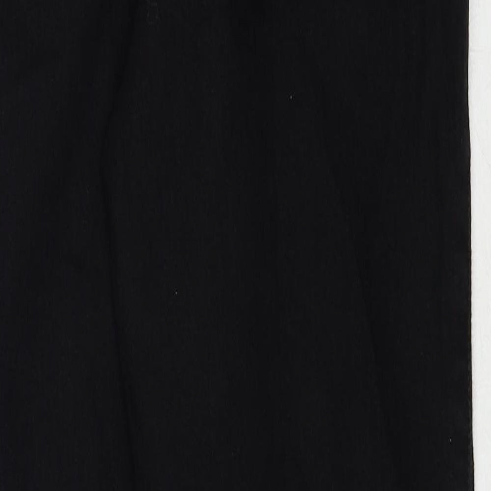 Social Tourist Womens Black Cotton Straight Jeans Size 24 in Regular Zip