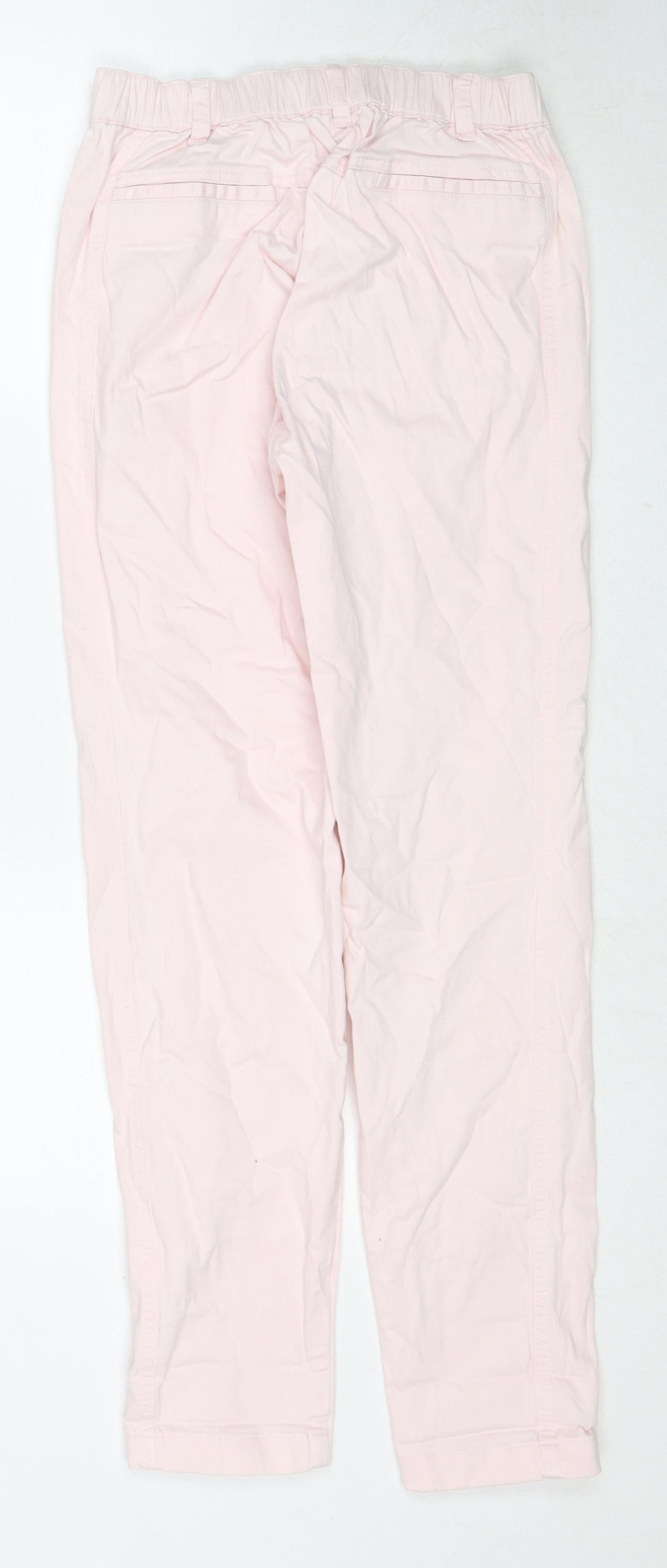 Masai Womens Pink Cotton Straight Jeans Size S Regular Zip