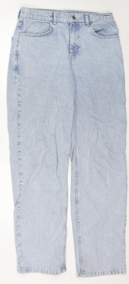 As You Womens Blue Cotton Mom Jeans Size 28 in L32 in Regular Zip