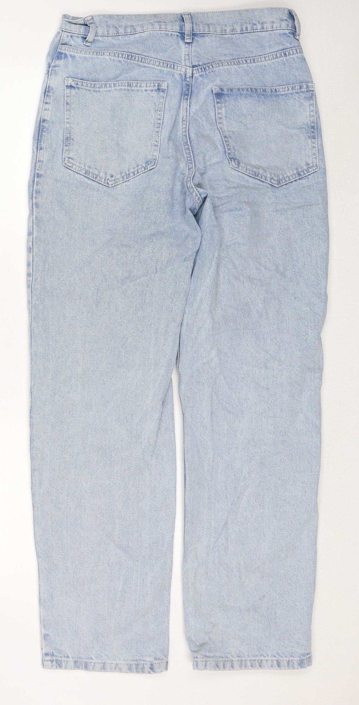 As You Womens Blue Cotton Mom Jeans Size 28 in L32 in Regular Zip