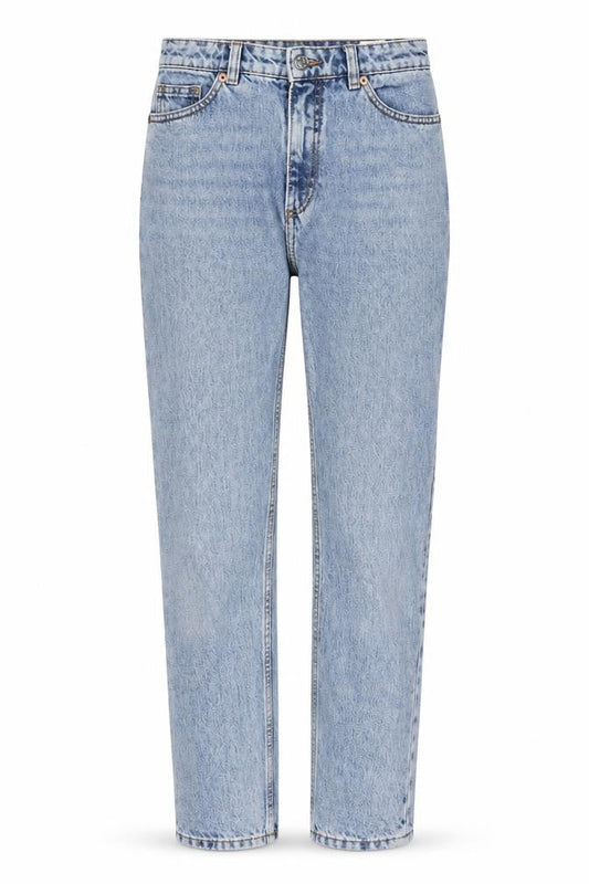 Womens UK Size 25 in Monki Regular Fit Straight Blue Jeans
