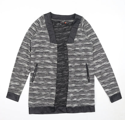 Womens UK Size S Only Black Cardigan Jumper