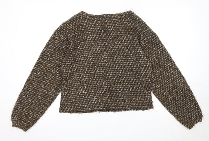 Womens UK Size S New Look Multicoloured Pullover Jumper