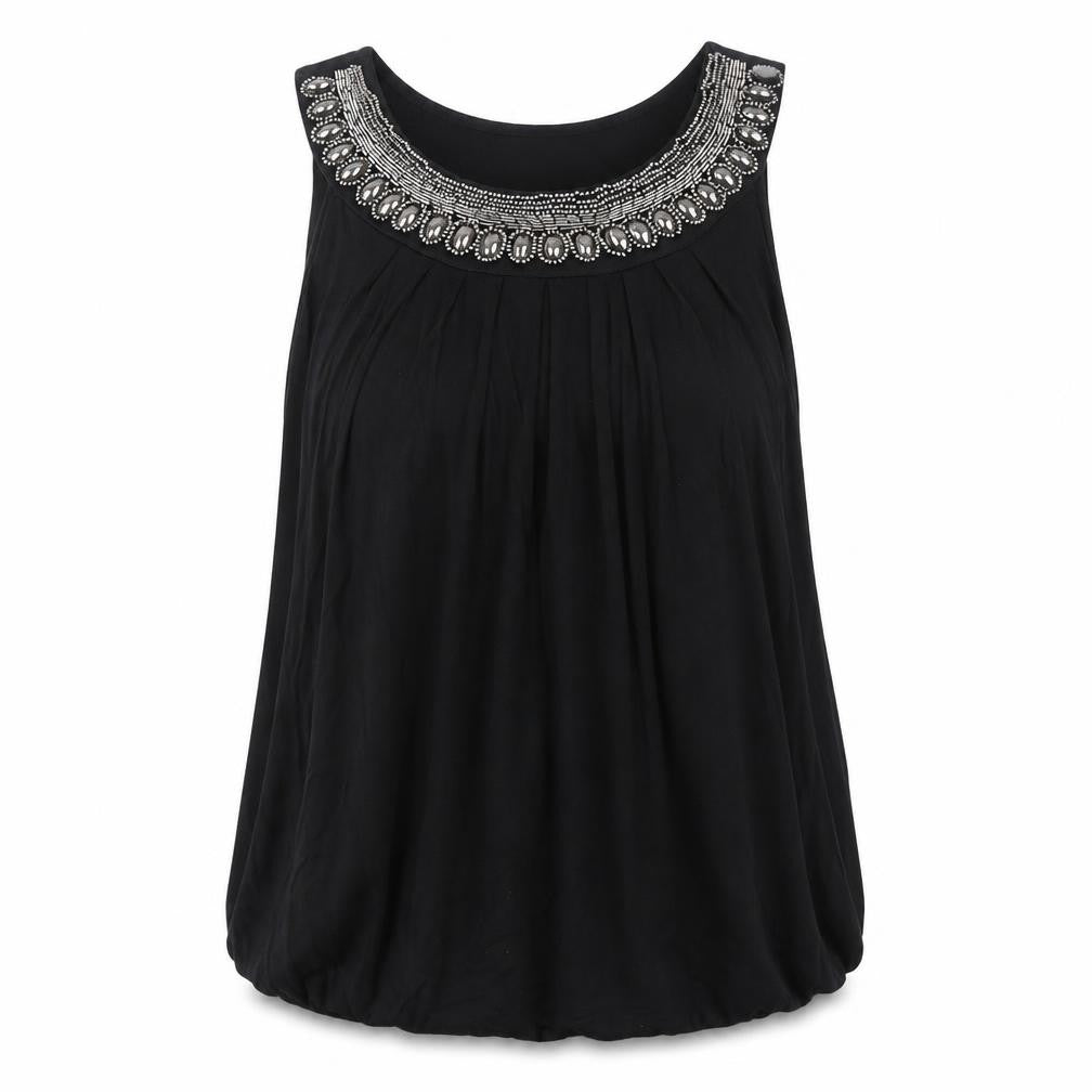 Womens UK Size 12 Cynthia Rowley Black Basic Blouse