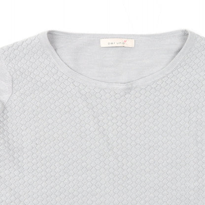 Womens UK Size 16 Marks and Spencer Grey Pullover Jumper
