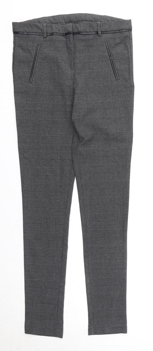 Womens UK Size 8 Dorothy Perkins Regular Fit  Black Trousers