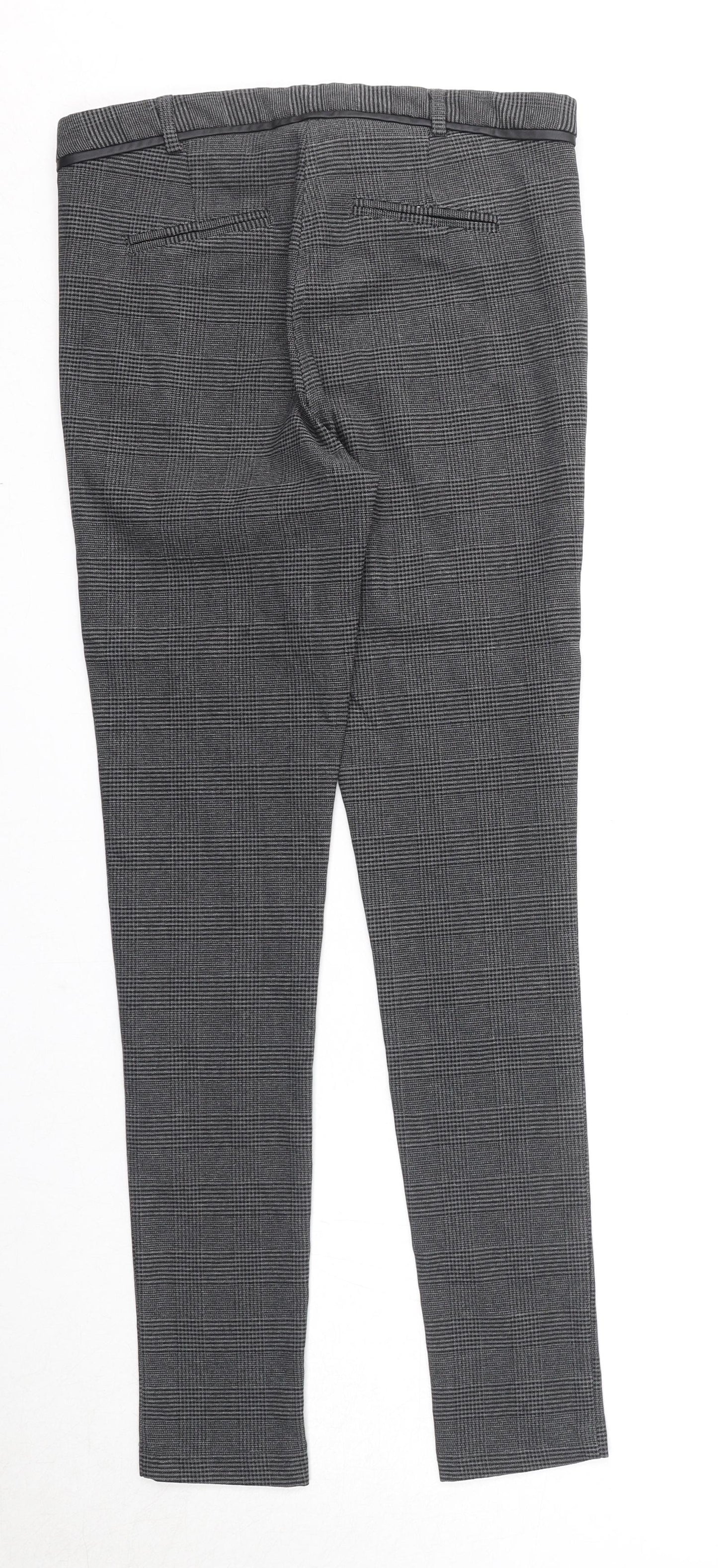 Womens UK Size 8 Dorothy Perkins Regular Fit  Black Trousers