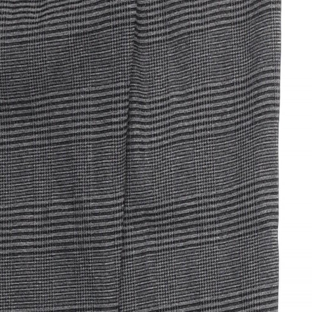 Womens UK Size 8 Dorothy Perkins Regular Fit  Black Trousers