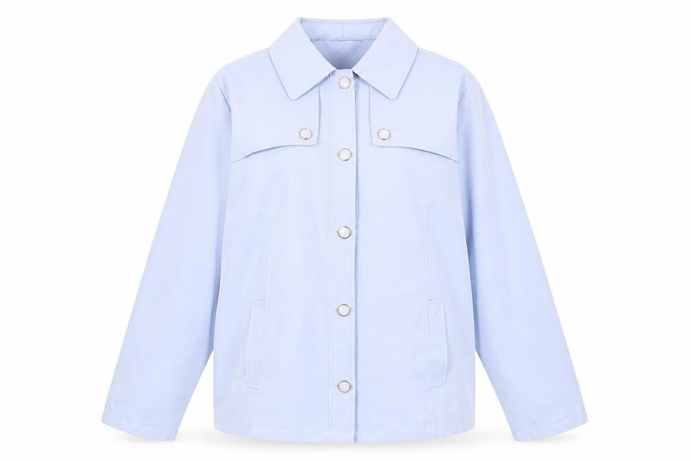 Womens UK Size 16 Slimma Blue Jacket