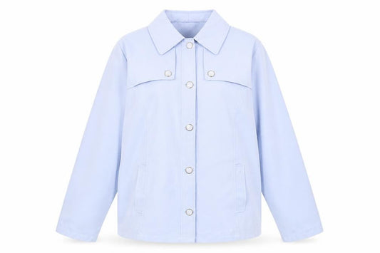 Womens UK Size 16 Slimma Blue Jacket