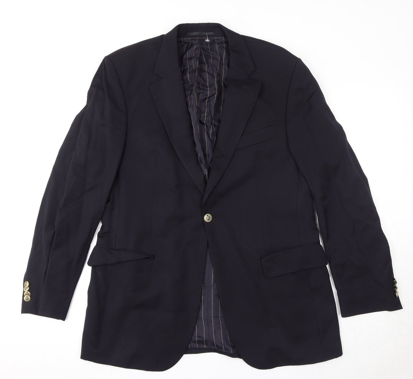 Mens UK Size 40 Carl Gross Regular Black Suit Jacket