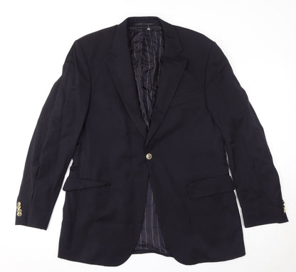 Mens UK Size 40 Carl Gross Regular Black Suit Jacket
