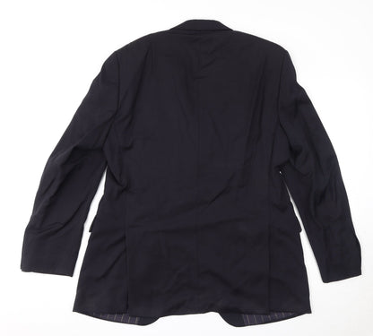 Mens UK Size 40 Carl Gross Regular Black Suit Jacket
