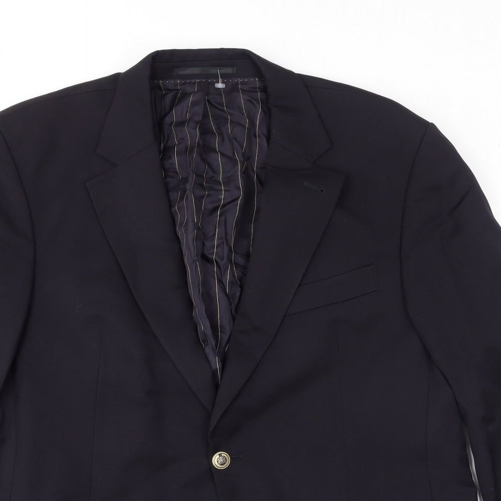 Mens UK Size 40 Carl Gross Regular Black Suit Jacket