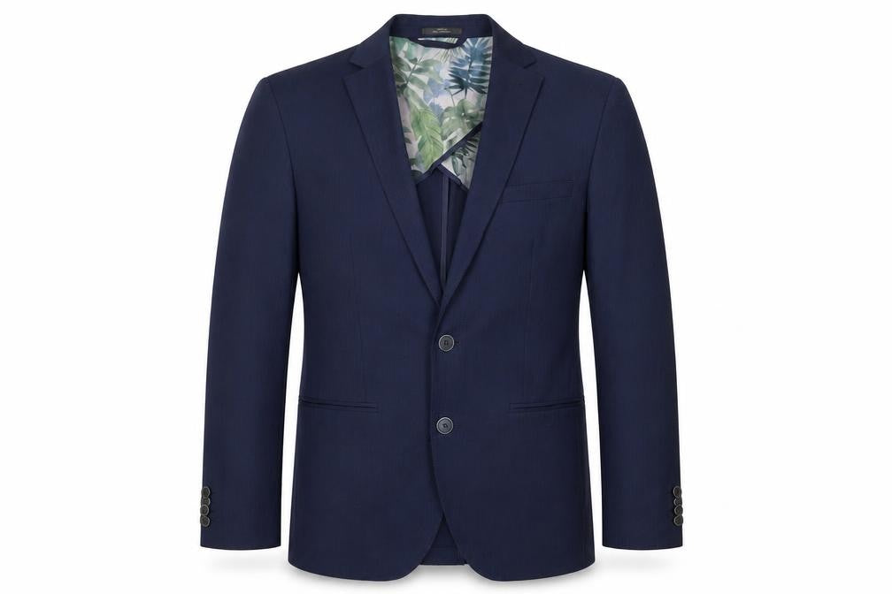 Mens UK Size 38 Marks and Spencer Regular Blue Suit Jacket