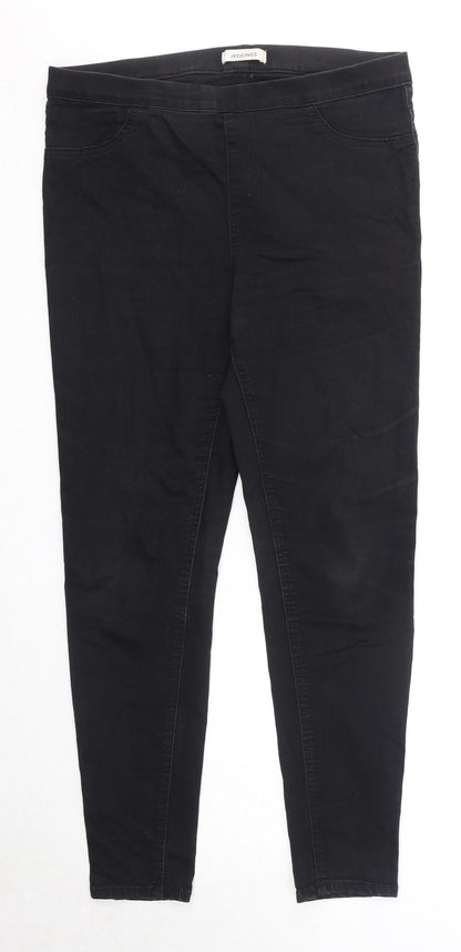 Womens UK Size 14 Marks and Spencer Regular Fit Jegging Black Jeans
