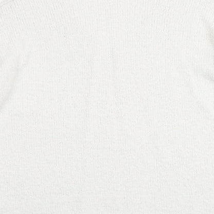 Womens UK Size XS Micha Lounge White Pullover Jumper