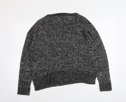 Womens UK Size M New Look Grey Pullover Jumper