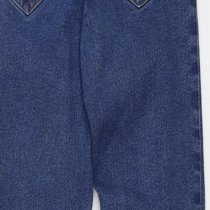 New Look Womens Blue Cotton Skinny Jeans Size 6 L26 in Regular Button