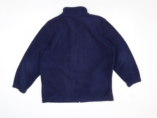 Classics Womens Blue Jacket Size 12 Zip