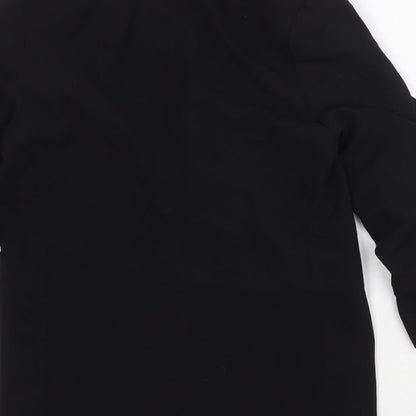 H&M Womens Black Polyester Jacket Blazer Size XS