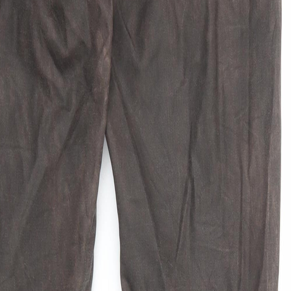 Rich & Skinny Womens Brown Cotton Skinny Jeans Size 25 in Regular Zip