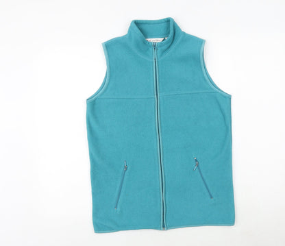 Womens UK Size S EWM Blue Gilet