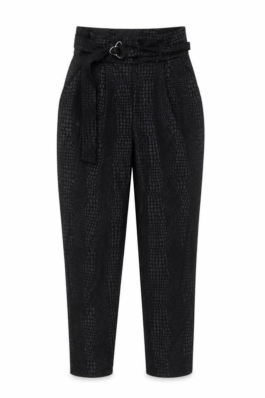 Womens UK Size 8 PRETTYLITTLETHING Regular Fit  Black Trousers