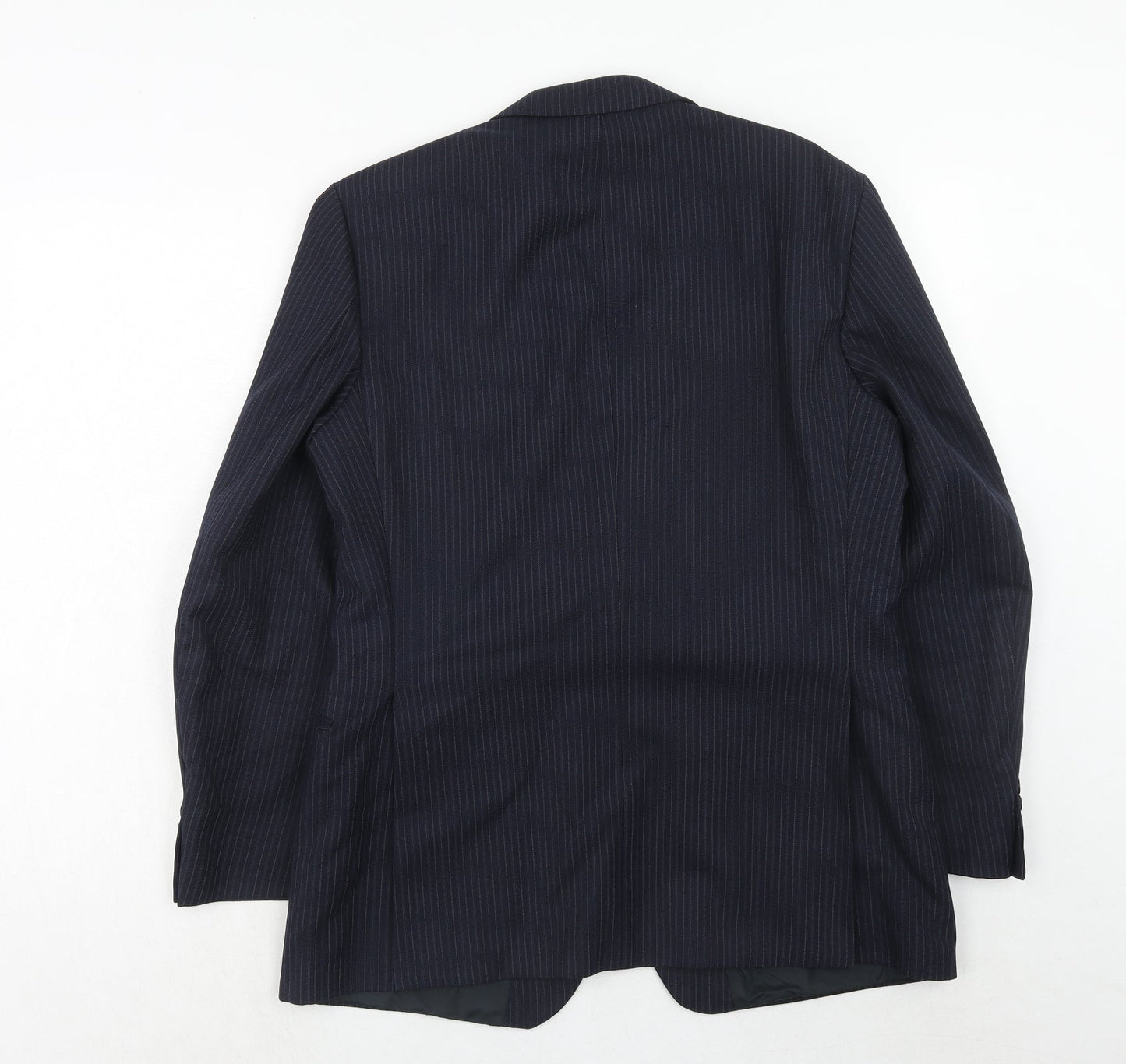 Mens UK Size 40 St.Michael Regular Blue Suit Jacket