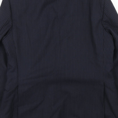 Mens UK Size 40 St.Michael Regular Blue Suit Jacket