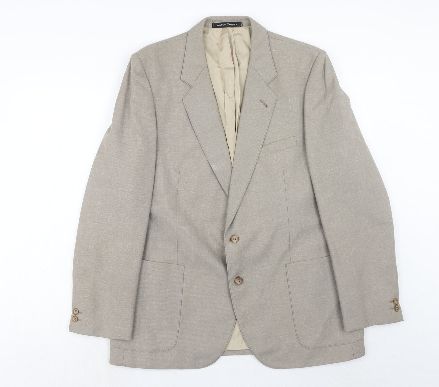 Mens UK Size 40 Burton Regular Grey Suit Jacket