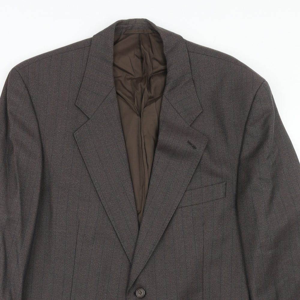Mens UK Size 44 Wellington Regular Brown Suit Jacket