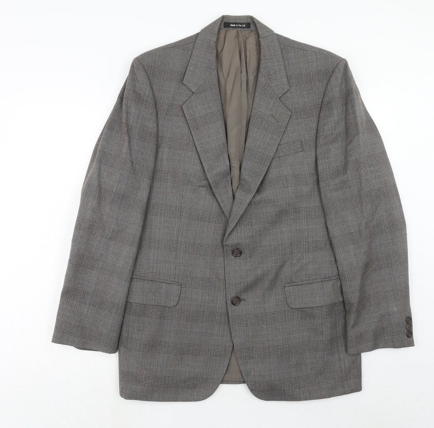 Mens UK Size 40 Marks and Spencer Regular Grey Suit Jacket