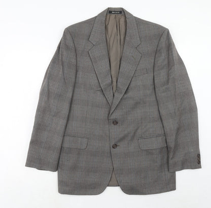 Mens UK Size 40 Marks and Spencer Regular Grey Suit Jacket