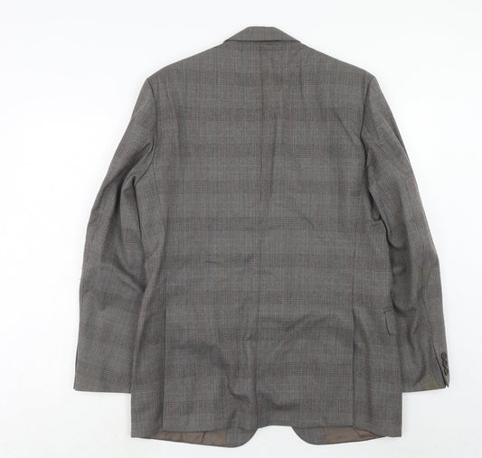 Mens UK Size 40 Marks and Spencer Regular Grey Suit Jacket
