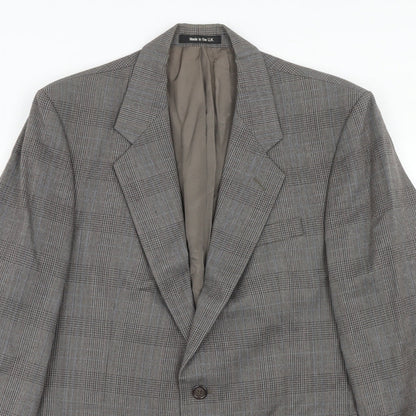 Mens UK Size 40 Marks and Spencer Regular Grey Suit Jacket
