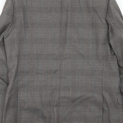Mens UK Size 40 Marks and Spencer Regular Grey Suit Jacket
