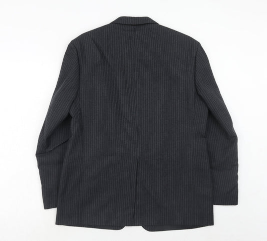 Mens UK Size 40 Hector James Regular Grey Suit Jacket