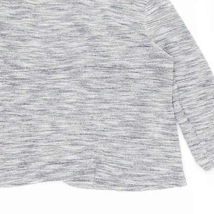 Womens UK Size 16 New Look Blue Kimono Coat