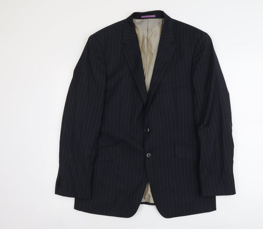 Mens UK Size 40 NEXT Regular Black Suit Jacket