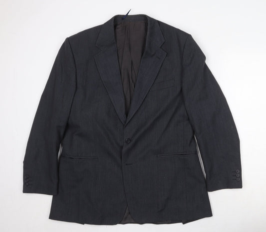 Mens UK Size 44 Scott International Regular Grey Suit Jacket