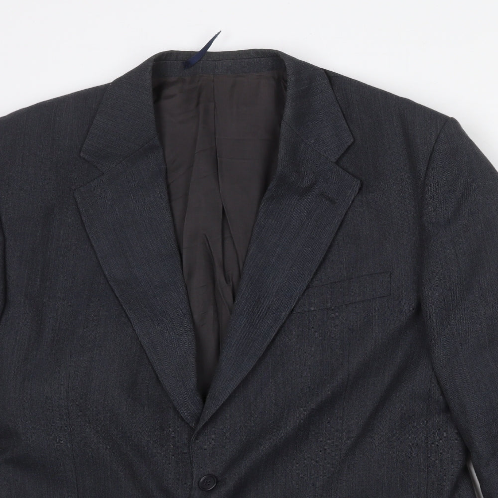 Mens UK Size 44 Scott International Regular Grey Suit Jacket
