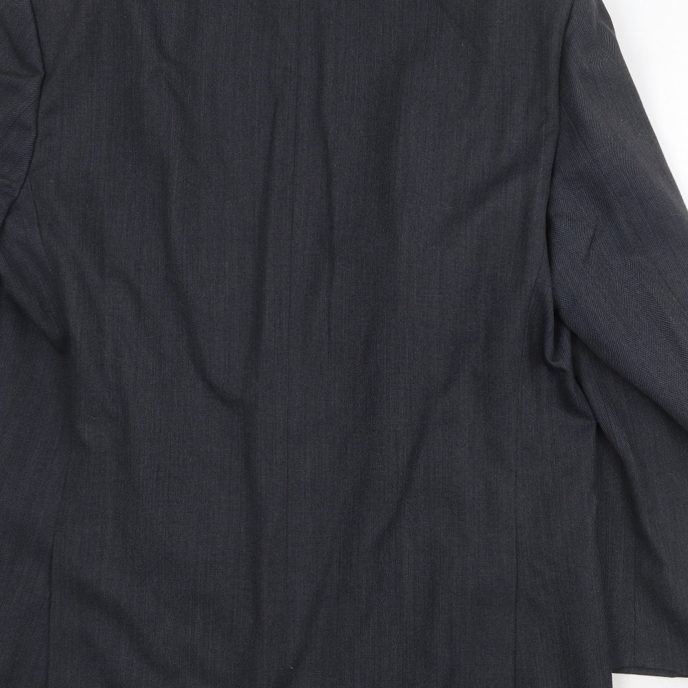 Mens UK Size 44 Scott International Regular Grey Suit Jacket