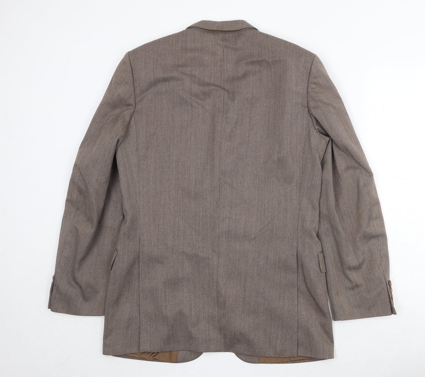 Mens UK Size 38 Marks and Spencer Regular Beige Suit Jacket