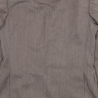 Mens UK Size 38 Marks and Spencer Regular Beige Suit Jacket